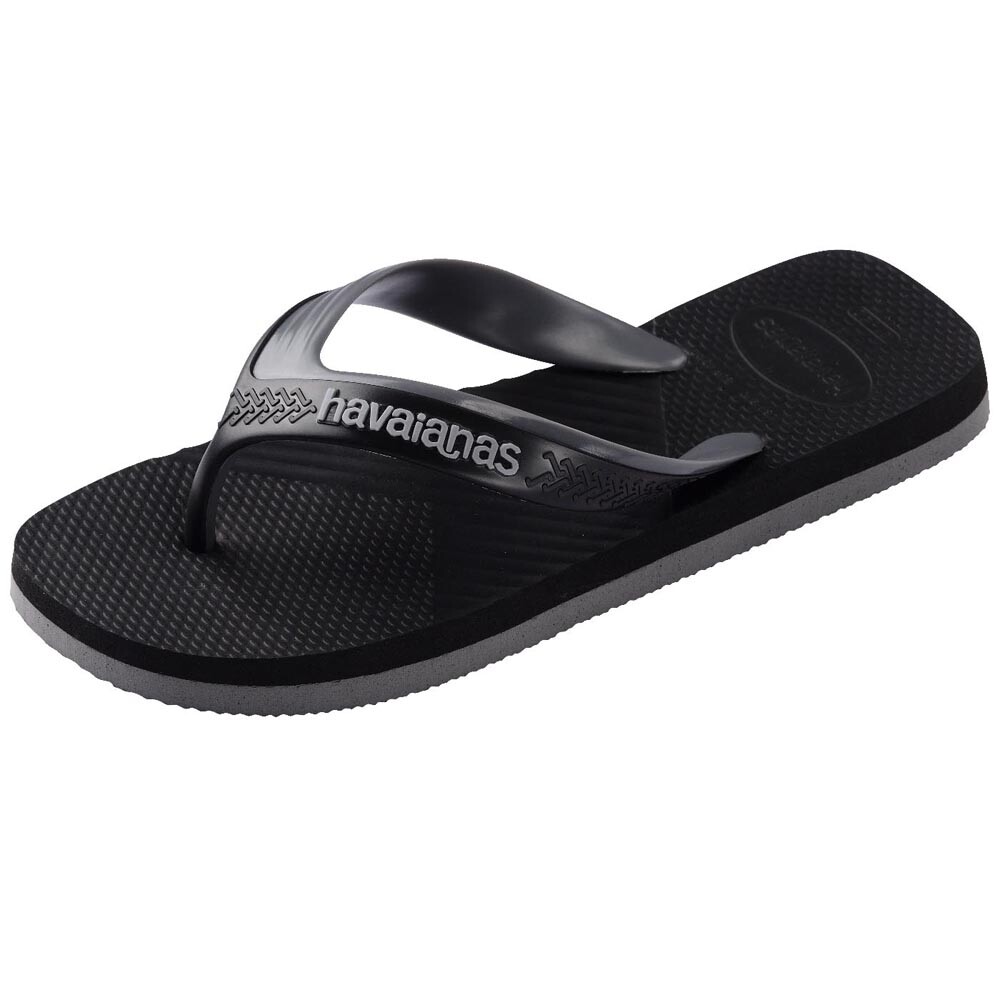 Sandalias Havaianas Dual Hombre Gris Acero Negro
