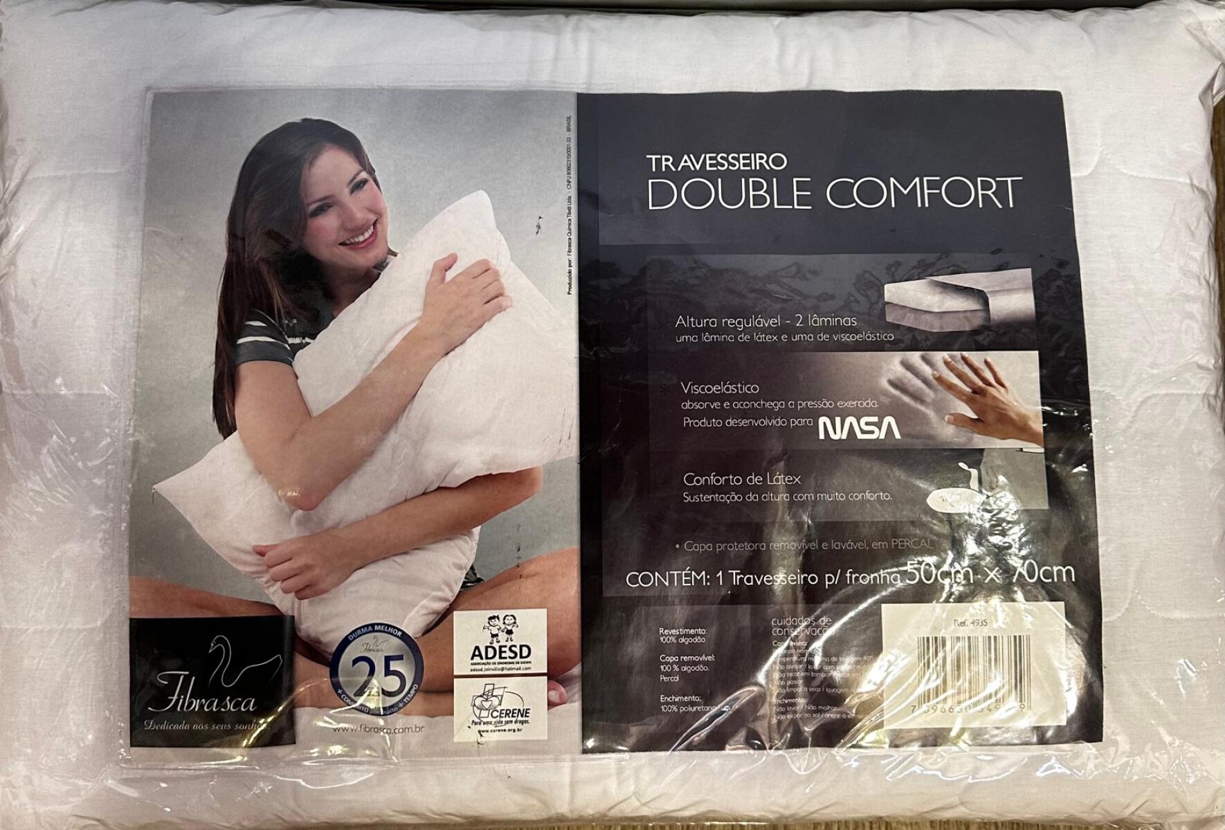 Almohada Doble Confort 