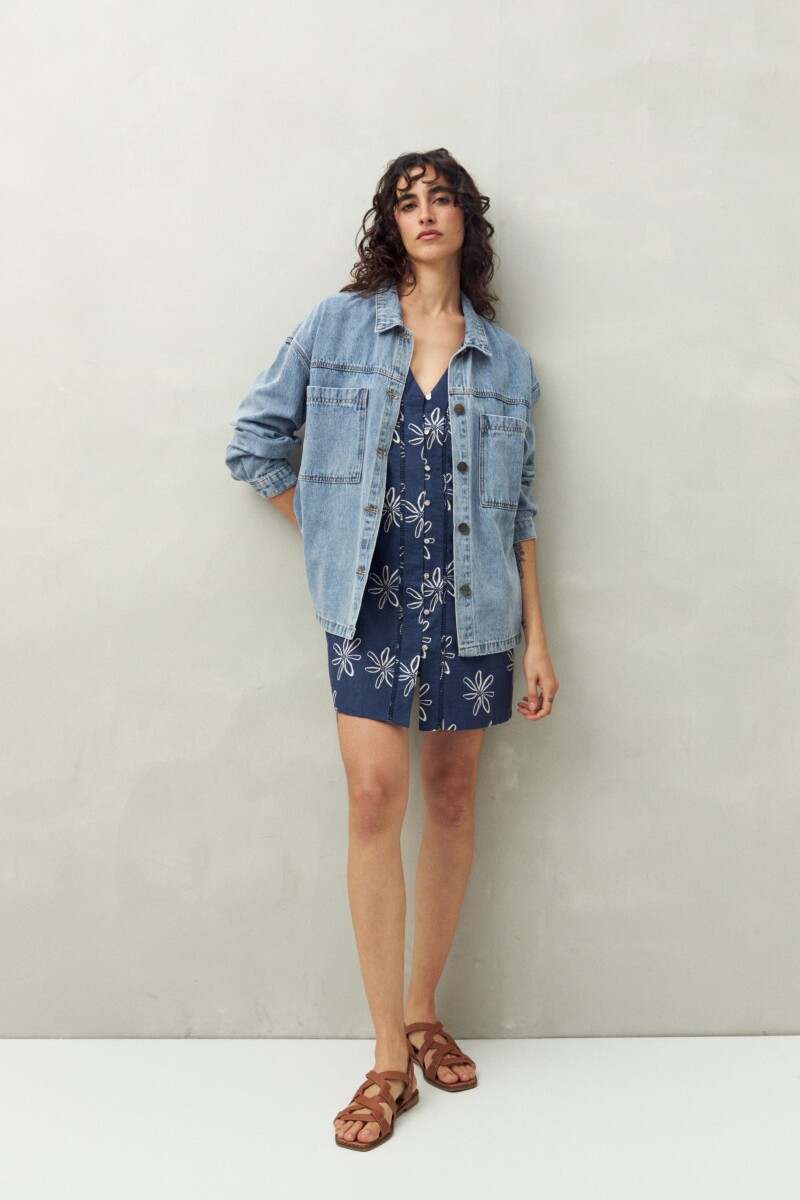 VESTIDO URRUTIA Indigo