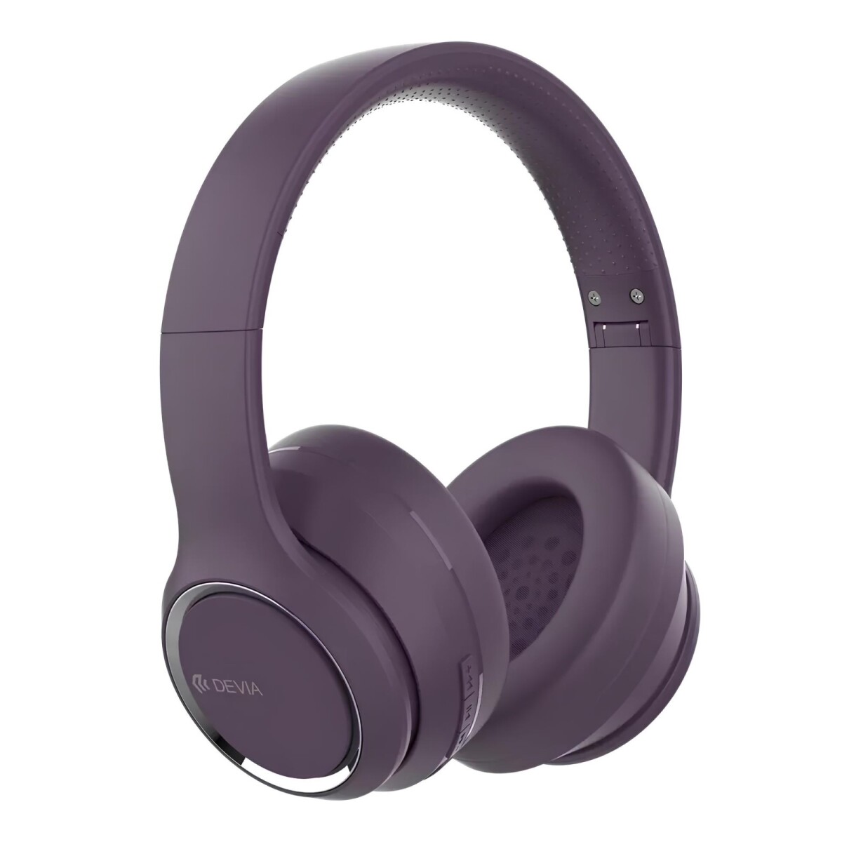 Auricular Banda On-ear Devia Kintone Series Wireless Headphone V2 - Purple 