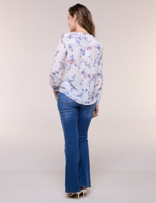 Blusa Nudo BLANCO/MULTI