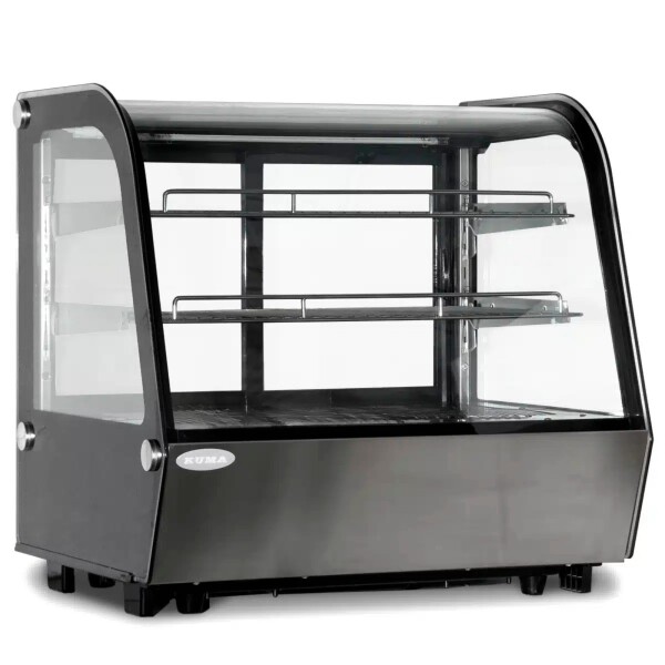 Vitrina Refrigerada Vidrio Curvo 120 lts Kuma Vitrina Refrigerada Vidrio Curvo 120 lts Kuma