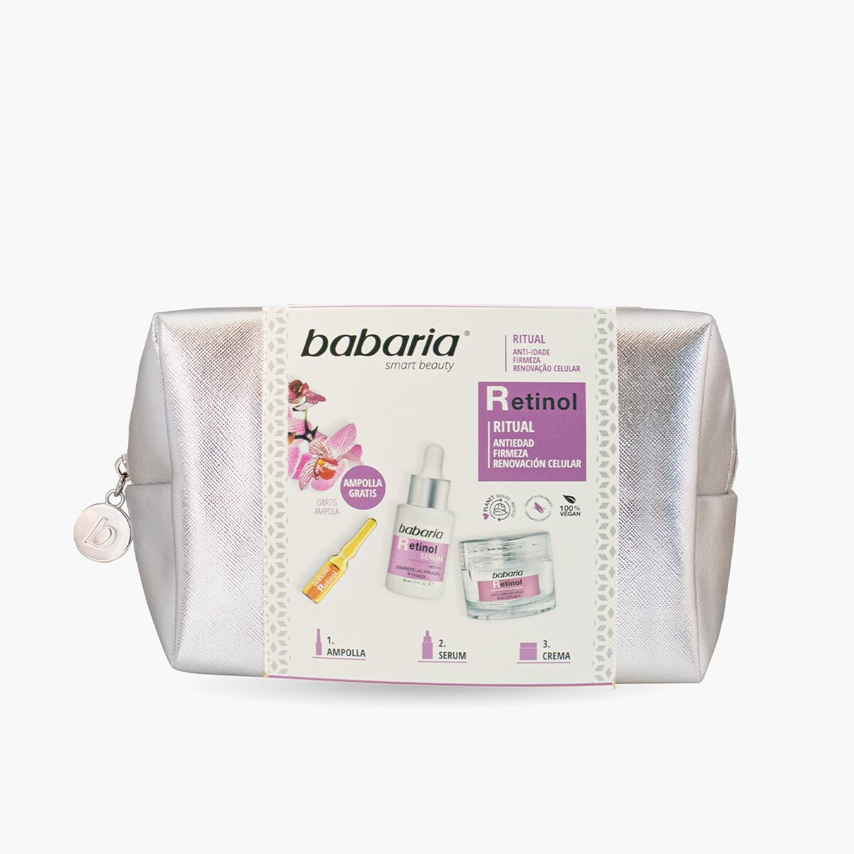 Set Babaria crema + serum + necessaire de regalo! - Retinol 