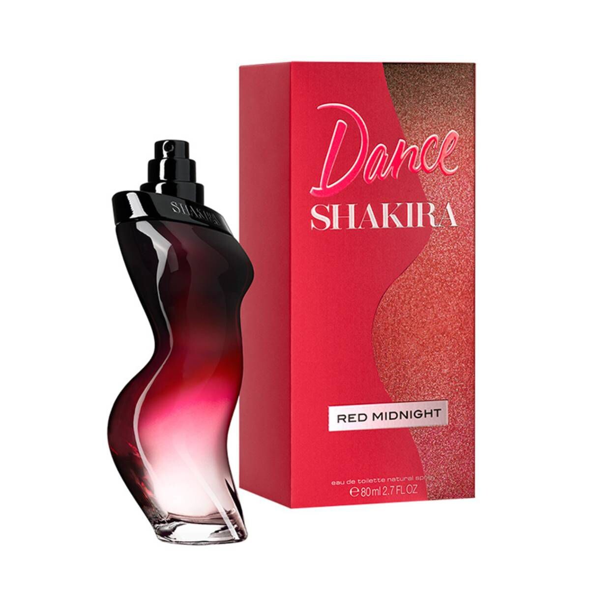 SHAKIRA DANCE RED MIDNIGHT EDT CJ X 80 M 