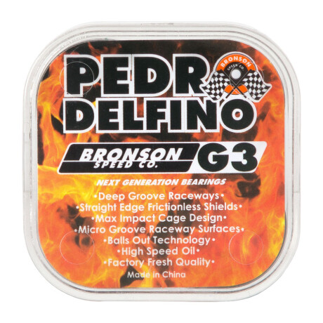 Rulemanes Bronson G3 Pedro Dlefino Pro Model Rulemanes Bronson G3 Pedro Dlefino Pro Model