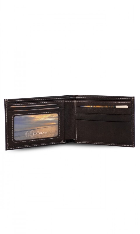 BILLETERA CUERO HEFESTO CHOCOLATE