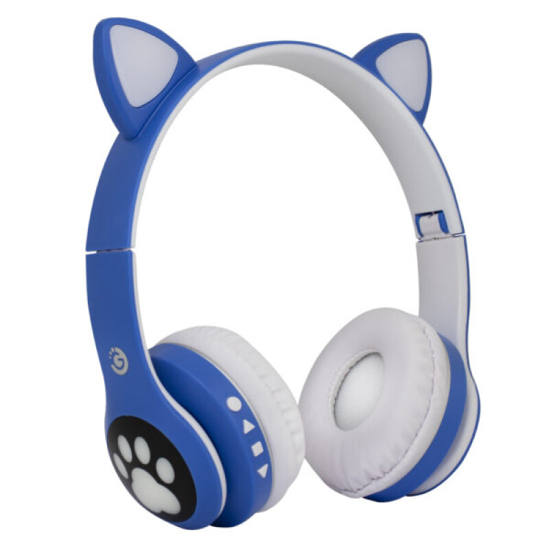 Auricular Vincha Bluetooth De Gato Cat Bass Infantil 7 Luces Auricular Vincha Bluetooth De Gato Cat Bass Infantil 7 Luces