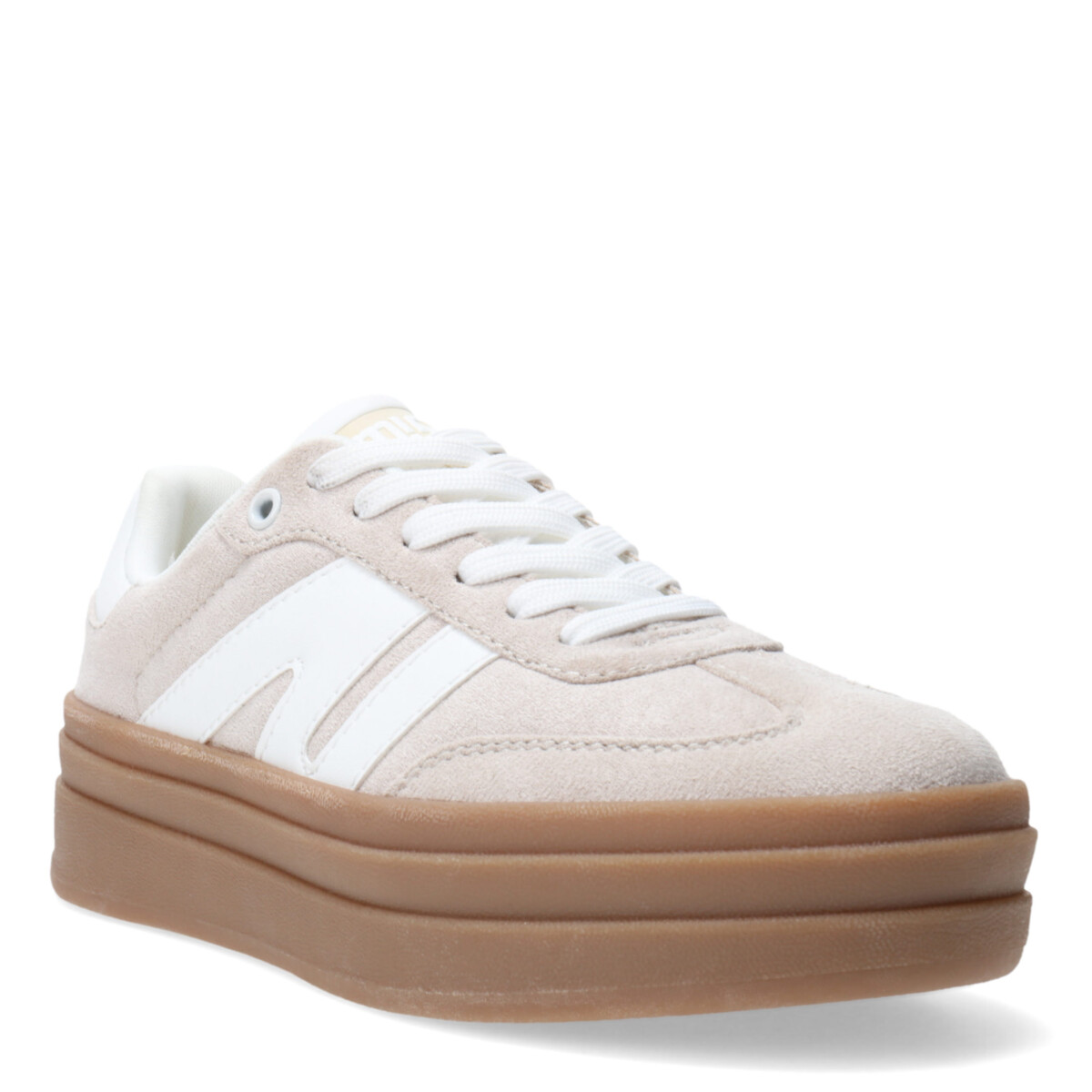 Deportivo AKOK con plataforma MissCarol - Beige 