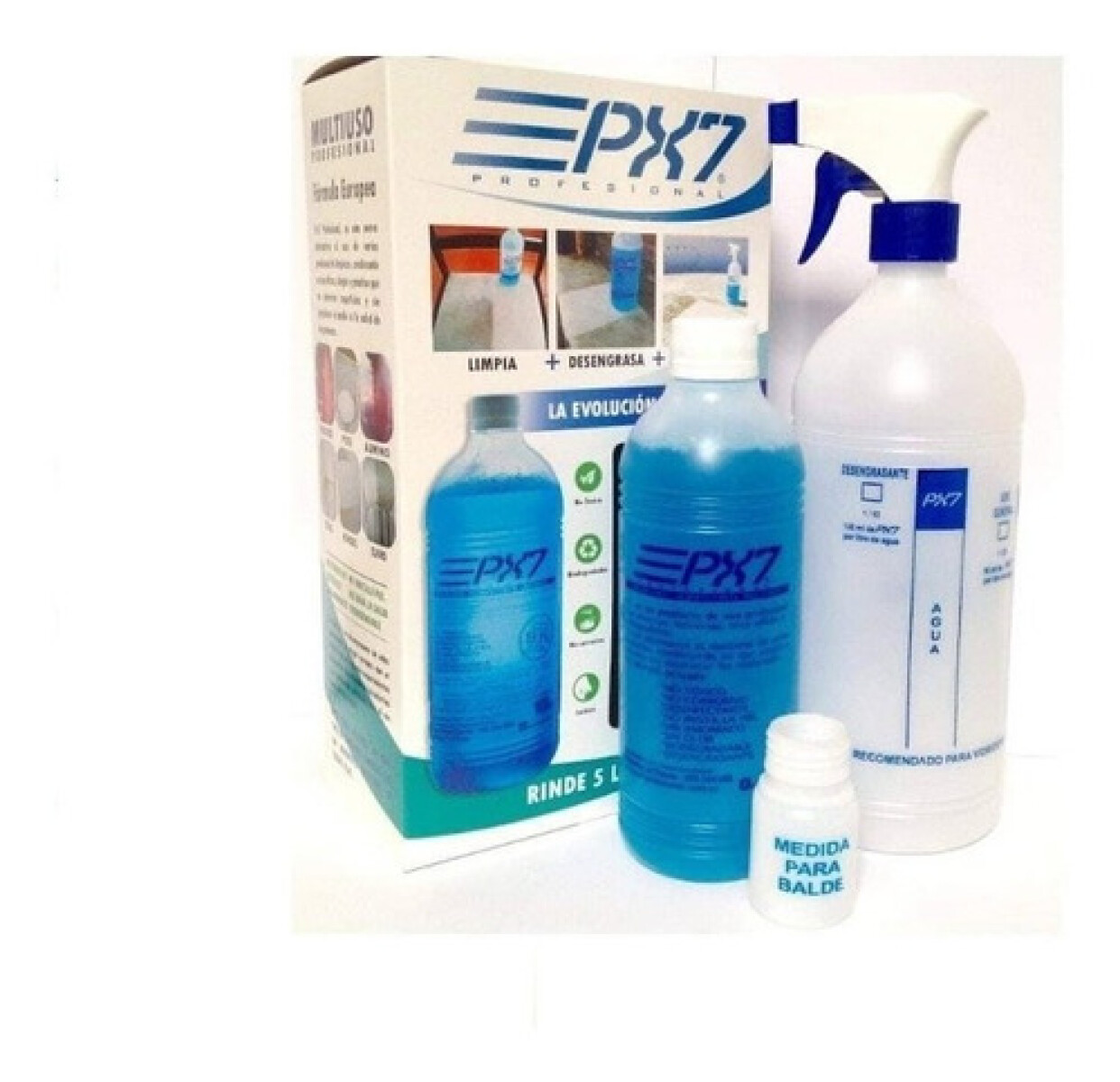 Detergente Universal Concentrado PX7 - 0.5L 