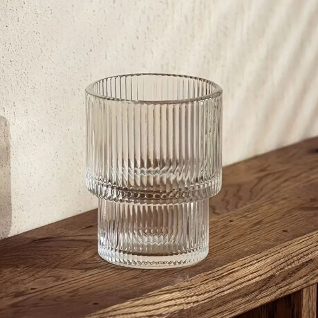 Set X6 Vasos Line 300Ml para Agua Refresco Bebidas en Vidrio Transparente