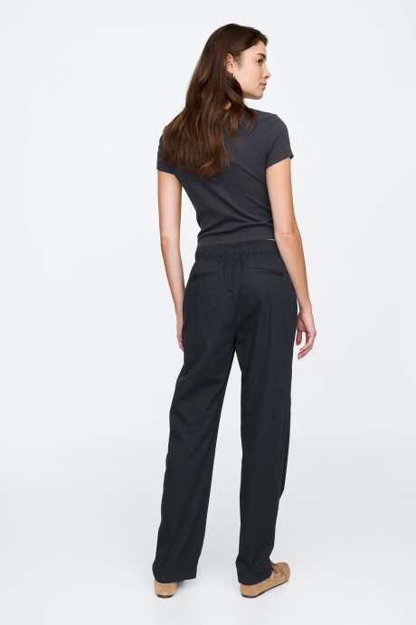 Pantalón Twill Easy Mujer Black 22