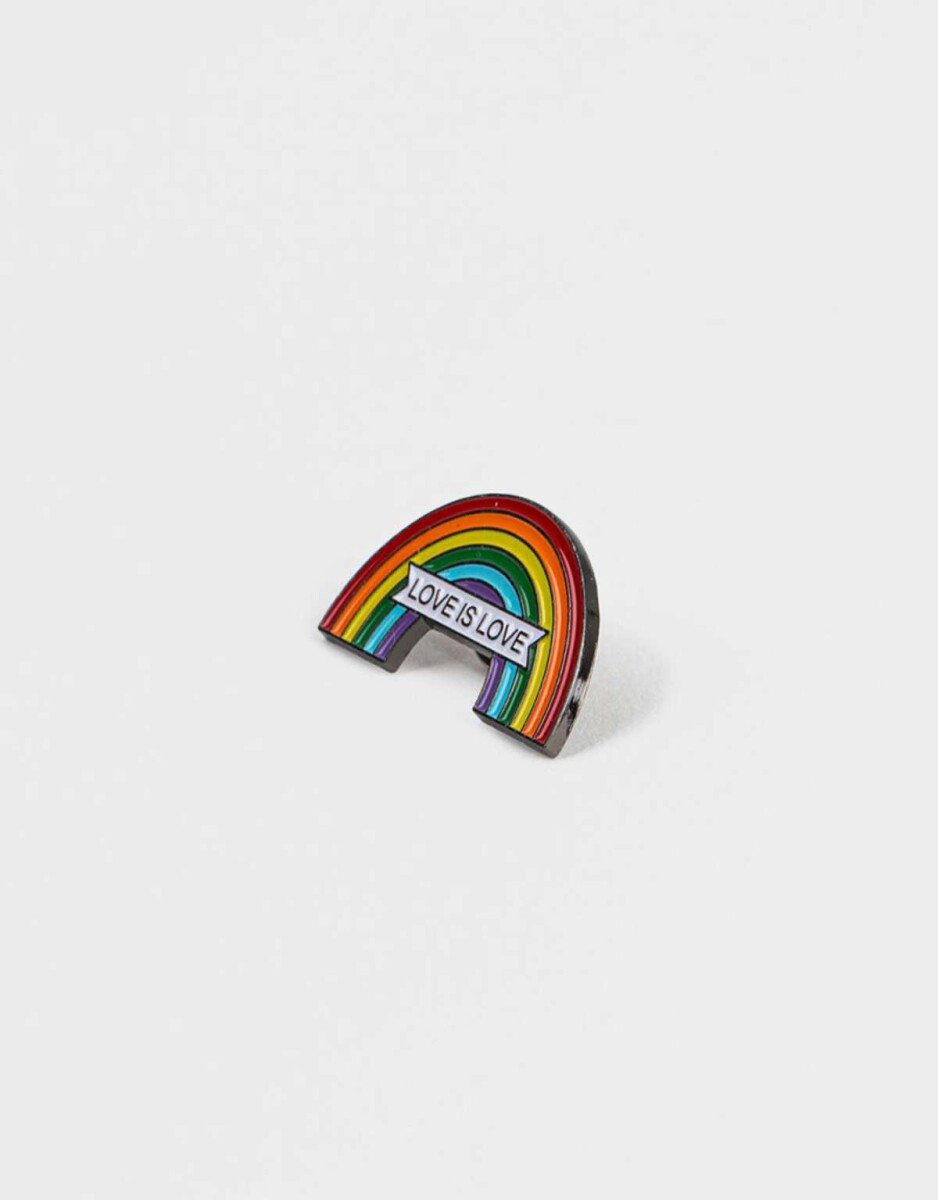 Pin Metálico De Arcoíris ''pride'' - Combinacion Multicolor 