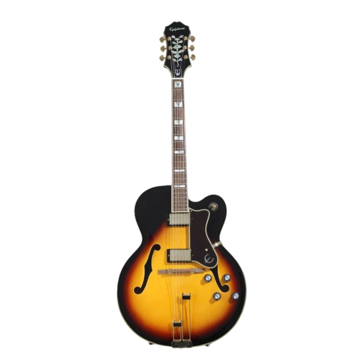 GUITARRA ELÉCTRICA EPIPHONE BROADWAY SUNBURST C/ FUNDA 