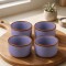 Set x4 Ramequin cerámica 9x5,5 cm VIOLETA