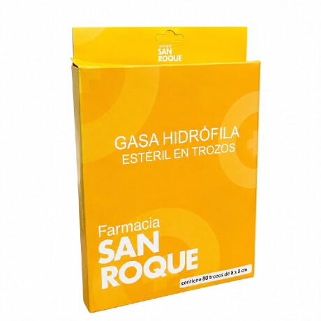 Gasa Estéril San Roque 8x8cm 80 Unidades Gasa Estéril San Roque 8x8cm 80 Unidades
