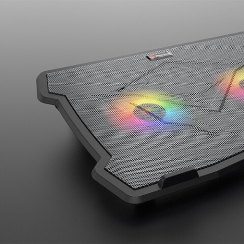 Bandeja cooler Meetion RGB CP2020 X2 Bandeja cooler Meetion RGB CP2020 X2