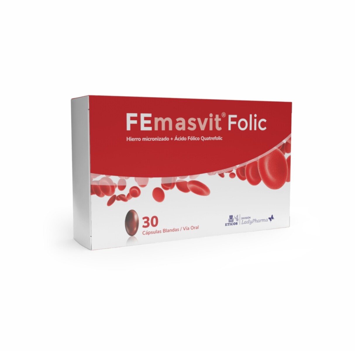 FEMASVIT FOLIC CJ X 30 CÁPS. BLANDAS 