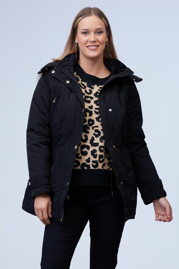 Gabardina Impermeable NEGRO
