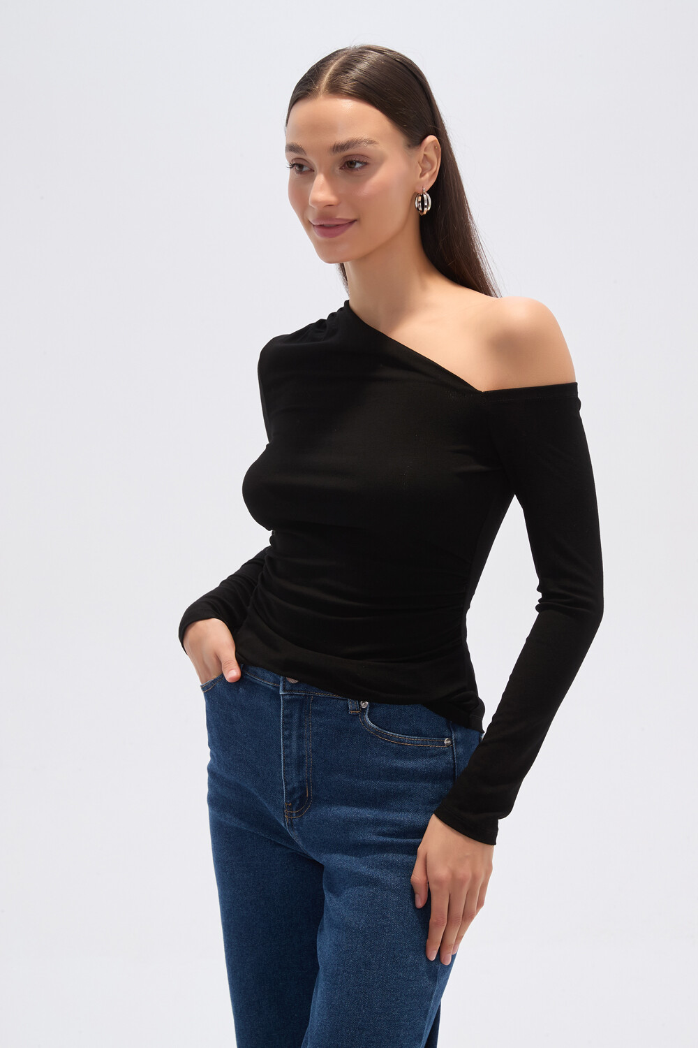 Tops Rosera Negro