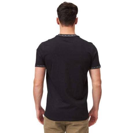 Remera Billabong Collar Wave Barrel Negro