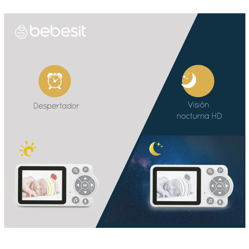 Baby Call Smart Guard 2.0 Video Monitor con Cámara Bebesit Baby Call Smart Guard 2.0 Video Monitor con Cámara Bebesit