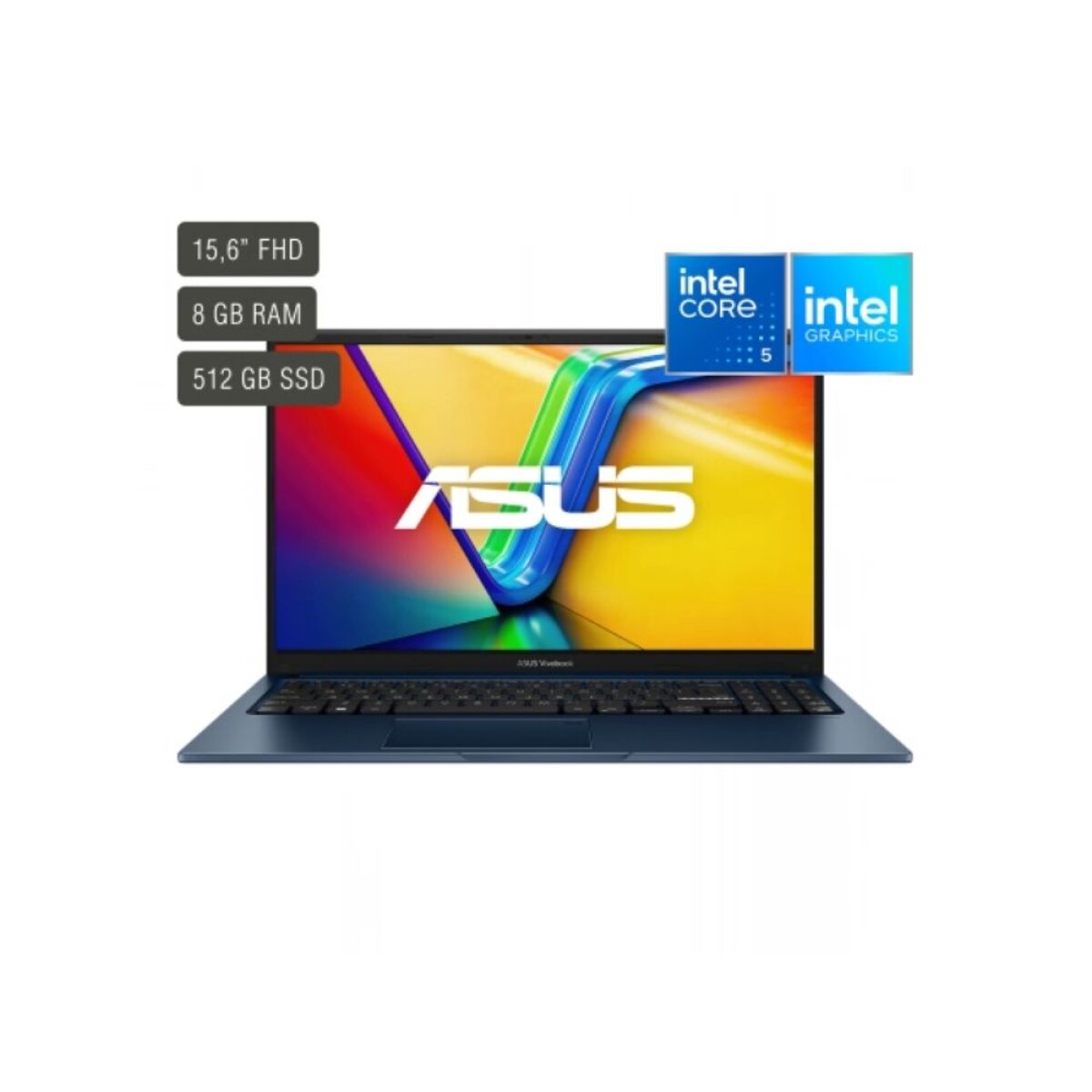 Notebook Asus Core I5 15.6 8GB/512GB 