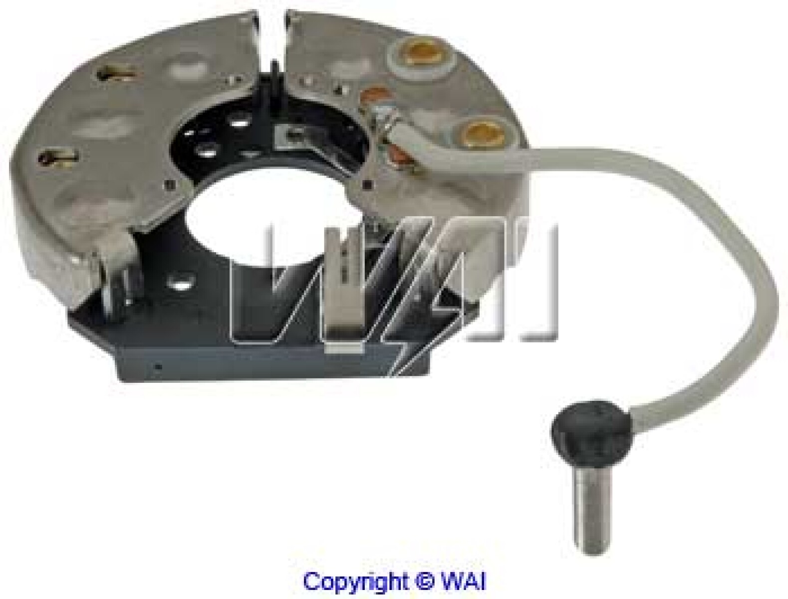 PLACA RECTIFICADORA VOLKSWAGEN BOSCH VW FUSCA = IBR.594=GA.1595 DUNCAN 