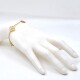Pulsera oro 18k y brillantes modelo Alhambra largo 19 cm Pulsera oro 18k y brillantes modelo Alhambra largo 19 cm