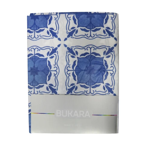 Mantel Bukara Peva Redondo 160 cm 1583 AZULEJO AZUL