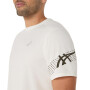 Polo Running Asics Icon Hombre Cream
