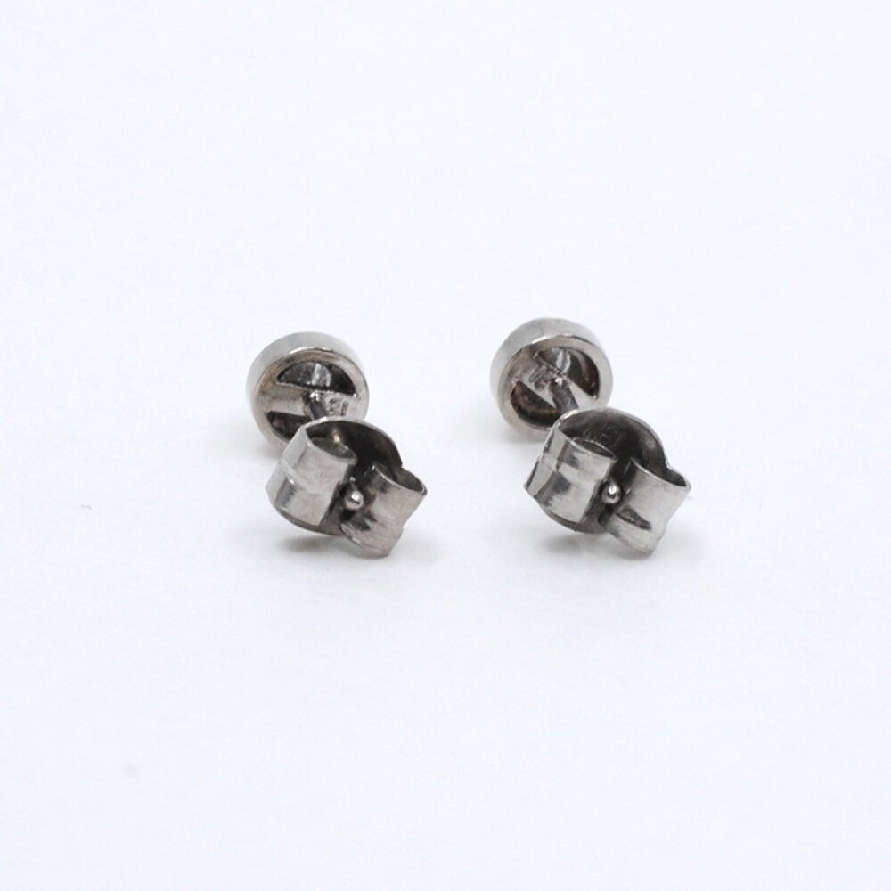 Caravanas En Oro 18K Y Brillantes Caravanas En Oro 18K Y Brillantes
