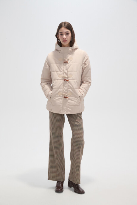 Campera Badia Beige Claro