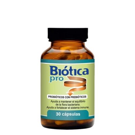 ¡OFERTA POR VENCIMIENTO! Probióticos con Prebióticos 30 Cap Biótica Pro ¡OFERTA POR VENCIMIENTO! Probióticos con Prebióticos 30 Cap Biótica Pro