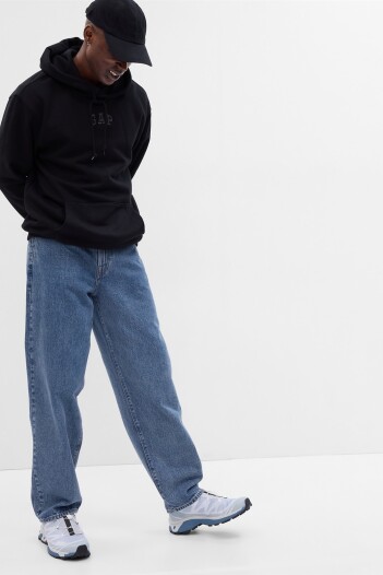 Jean Baggy Hombre Medium Wash