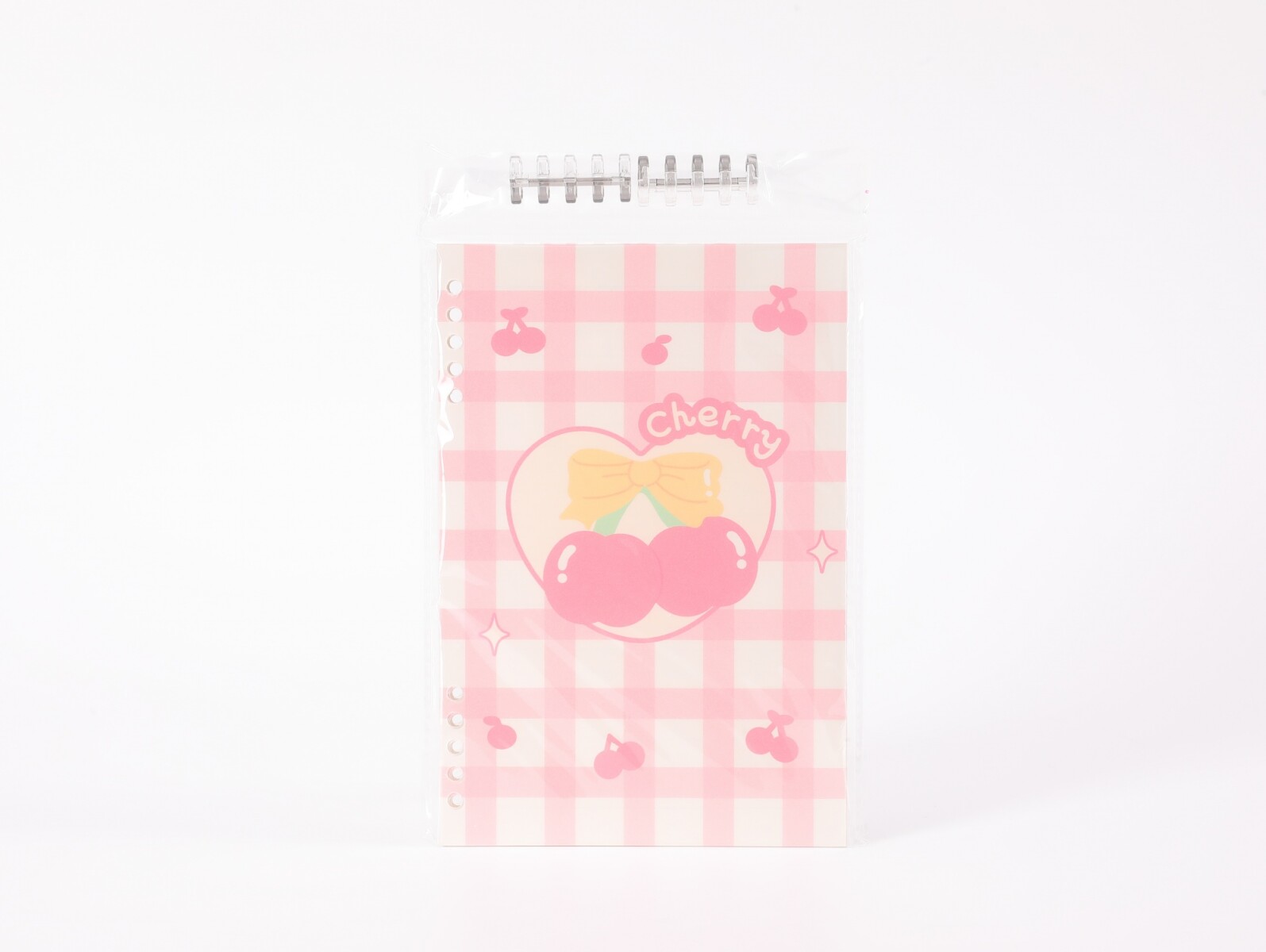 CUADERNO A5 DE HOJAS SUELTAS (CEREZA / ROSA) 