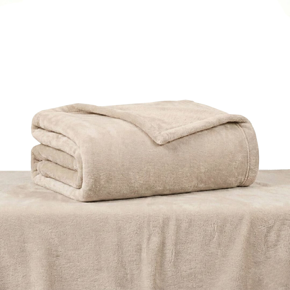 Manta Soft - 180x240cm Beige