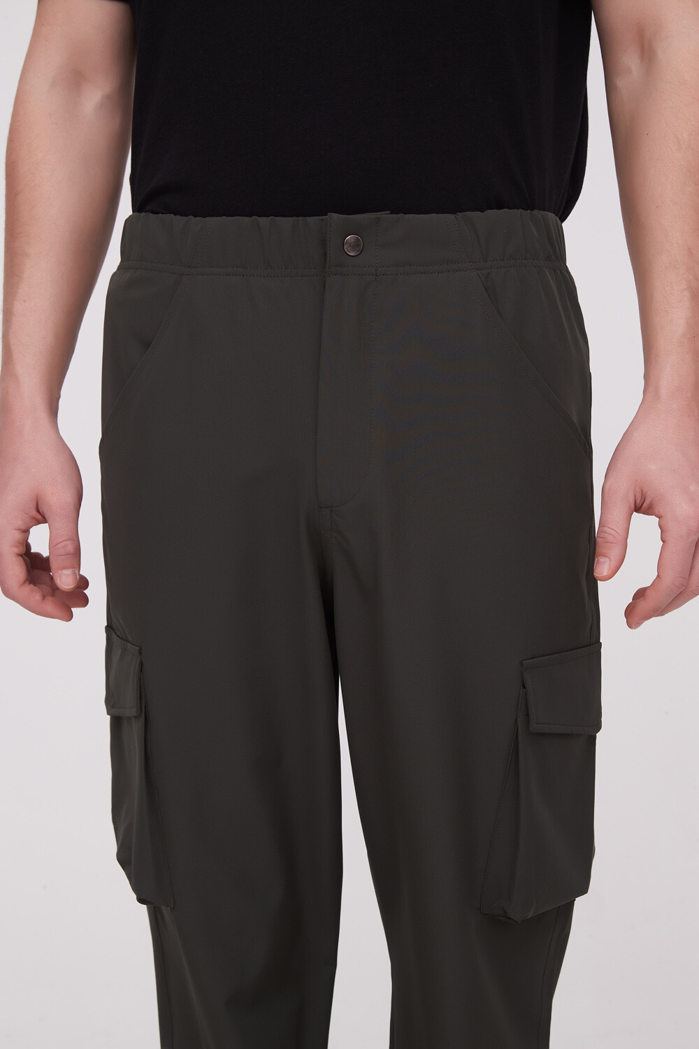 Pantalon Dolmen Verde Oliva Oscuro