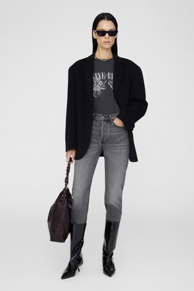 CAMISETA WASHED Negro