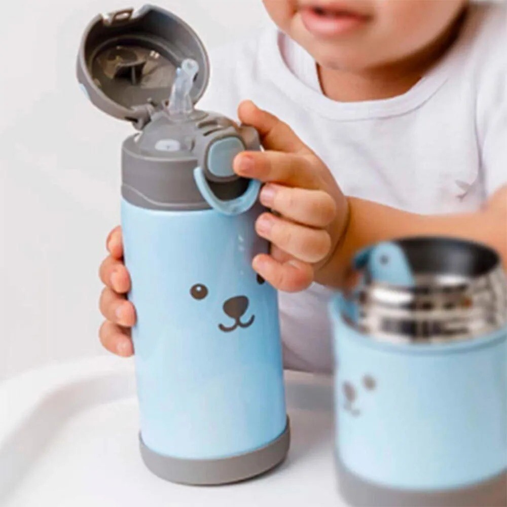 Vaso termico oso GUMMY buba celeste