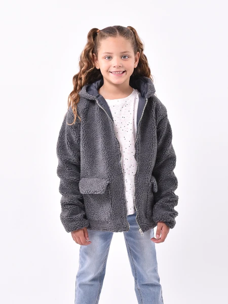CAMPERA SELMA GRIS OSCURO