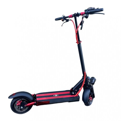 Monopatín Eléctrico Plegable K 500W 10 150KGS NEGRO-ROJO