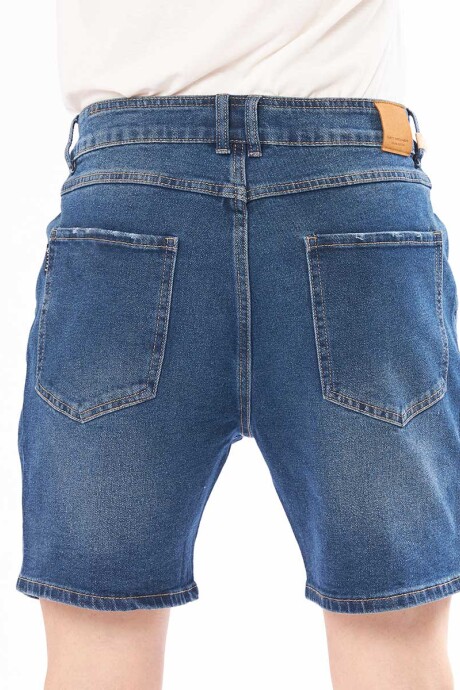 BERMUDA JEAN TRILLO RUSTY Azul Oscuro