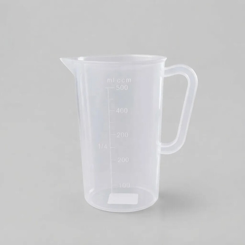 Jarra Medidora Graduada De Plástico - 500ml - F/plm-05 Jarra Medidora Graduada De Plástico - 500ml - F/plm-05