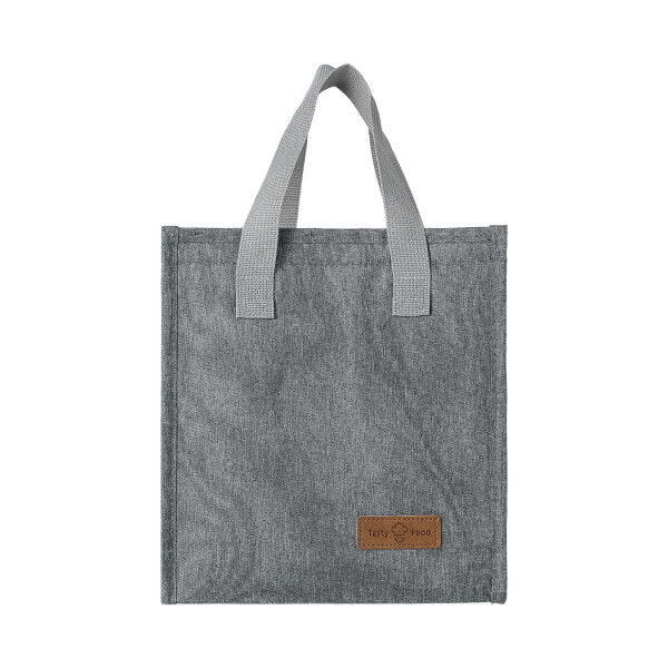 Lunchera térmica melange rectangular gris