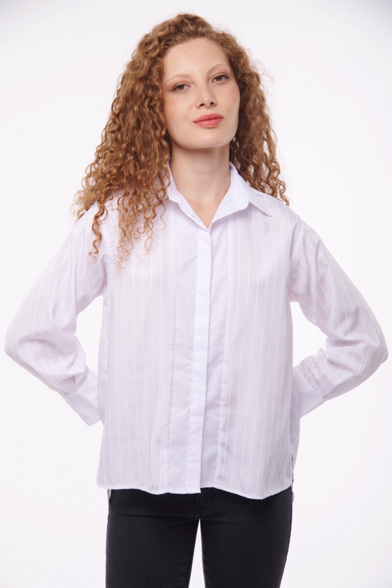CAMISA ALONDRA BLANCO