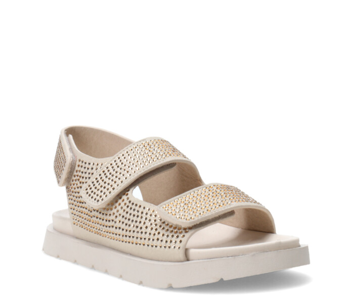 Sandalias de Niña MINI Miss Carol MURRAY con strass Nude