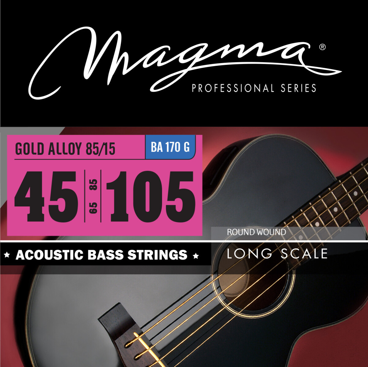 Encordado Bajo Acústico Gold Alloy 045-105 BA170G 