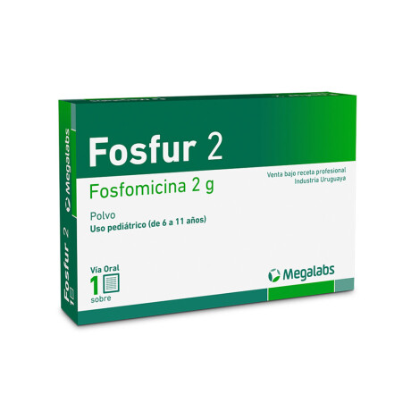 Fosfur 2 Grs 1 Sobre | Antibiótico Urinario Fosfur Sobres 2 g