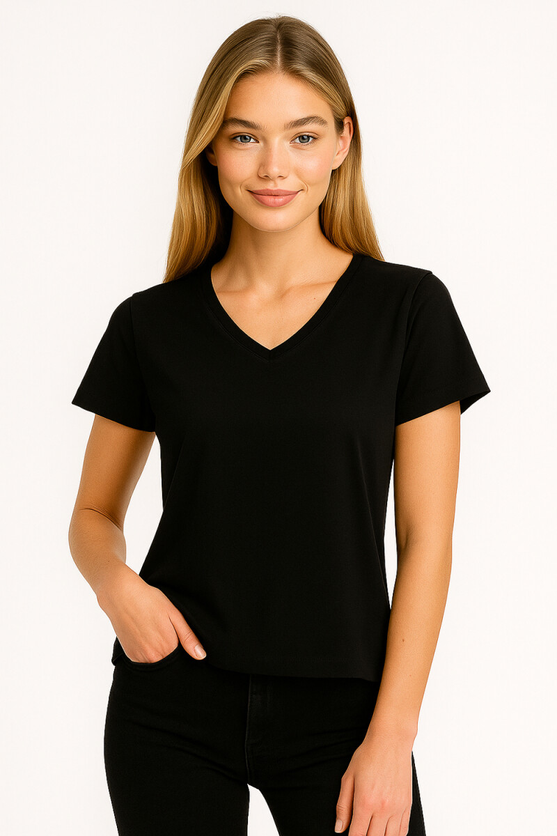 Remera Blumme - Negro 