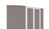 Galpon de Jardín Metalico Puerta Doble - 222x149x194 cm Galpon de Jardín Metalico Puerta Doble - 222x149x194 cm